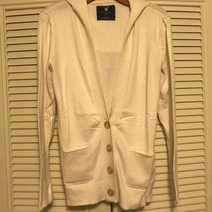 Hooded cardigan